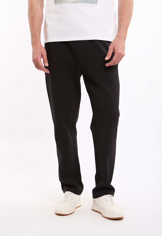Casual Solid Pants with Side Pockets