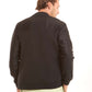 Stand Collar Zipped Solid Jacket