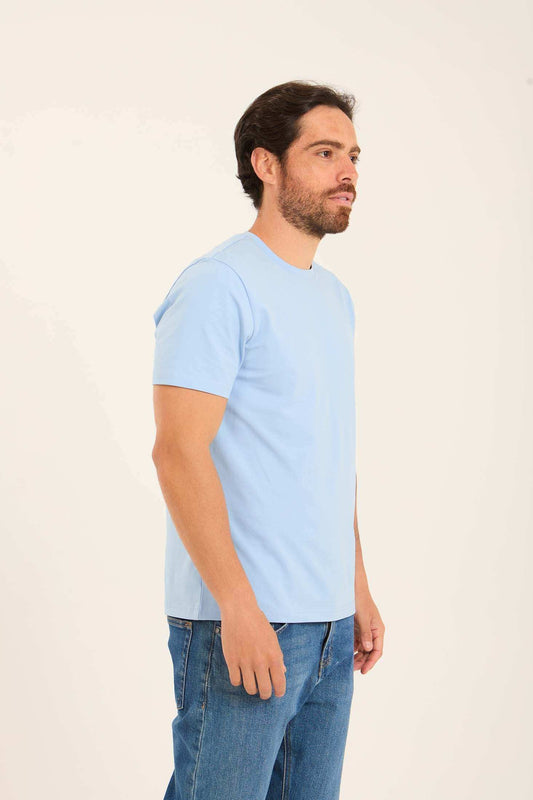 Round Neck Regular Fit Cotton Tee