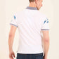 Floral Pattern Polo Shirt with Classic Collar
