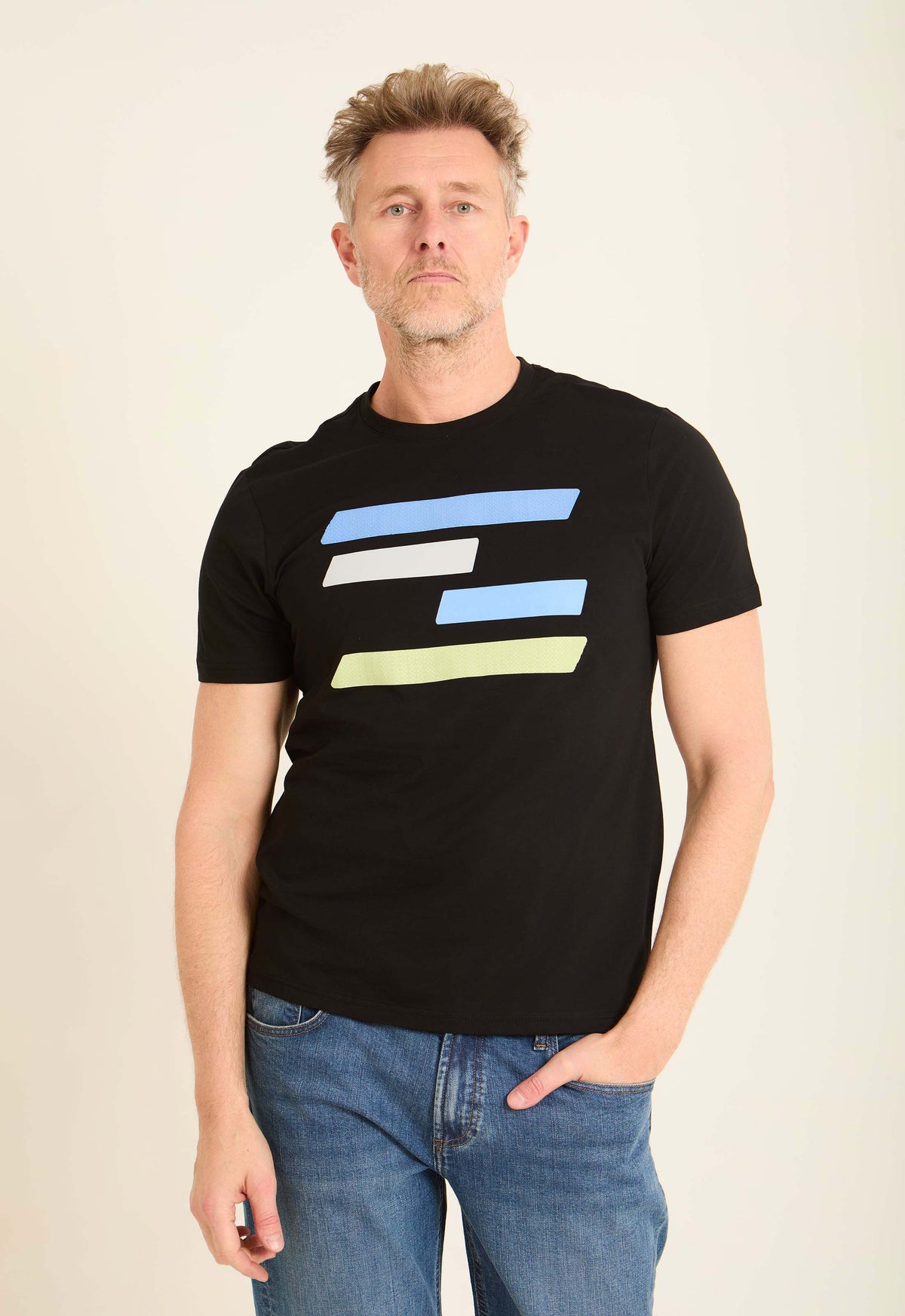 Short Sleeves Printed Casual Tee
