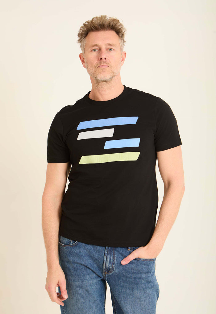 Short Sleeves Printed Casual Tee