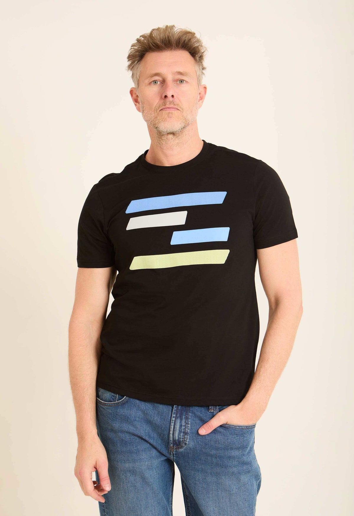 Short Sleeves Printed Casual Tee
