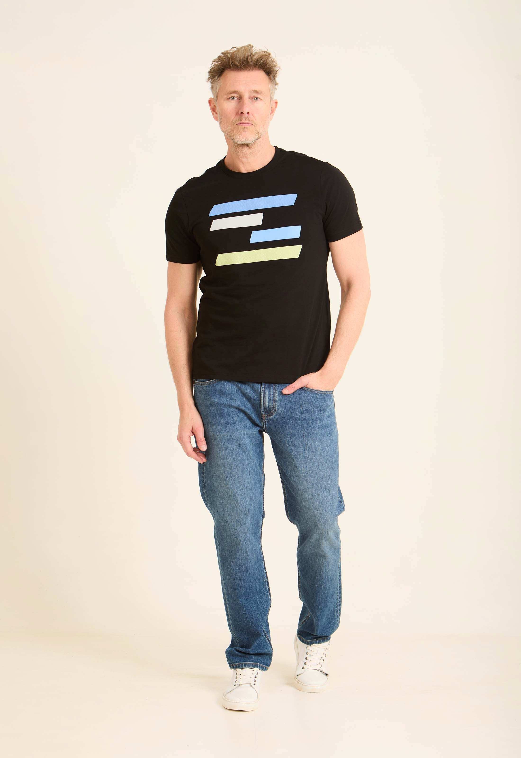 Short Sleeves Printed Casual Tee