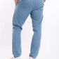 Relaxed Cotton Pants with Elastic Hems