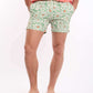 Comfy Slip On Floral Swim Shorts
