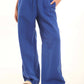 Relaxed Wide-Leg Linen Pants