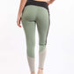 Tri-Tone Colorblock Slip On Sportive Leggings