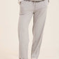V-Neck Long Sleeves Pajama Set with Lace Detail