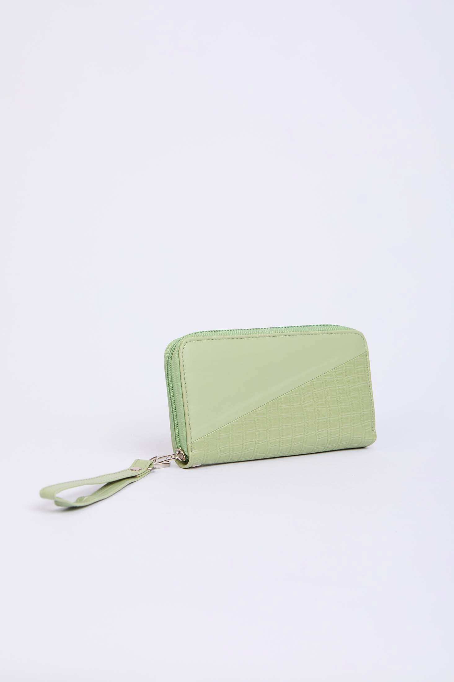 محفظة النساء الأخضر