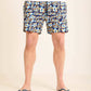 All-Over Love Pattern Swim Shorts