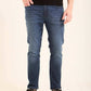 Skinny Denim Pants with Clean Finish