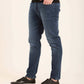 Skinny Denim Pants with Clean Finish