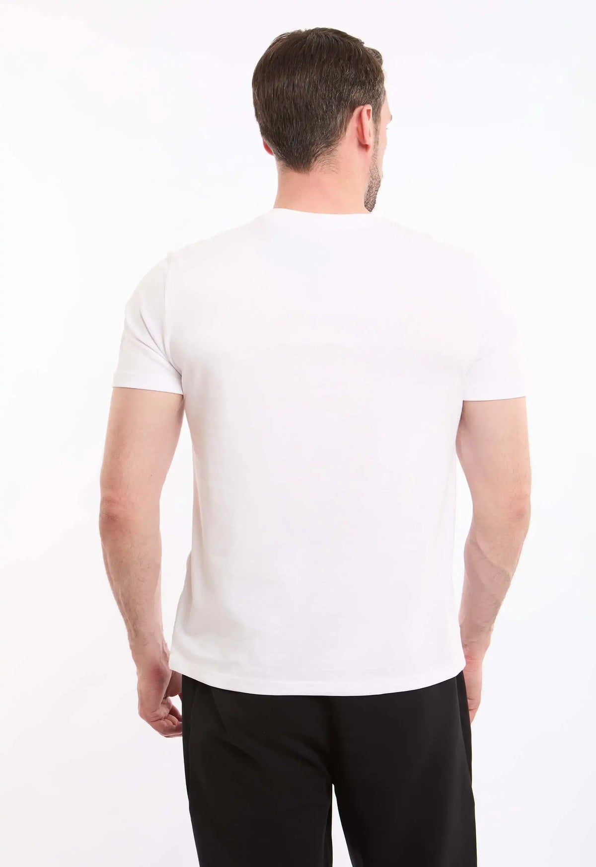 Printed Beach Crew Neck Regular Tee