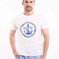 Printed Crew Neck Slip On Cotton Tee