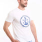 Printed Crew Neck Slip On Cotton Tee