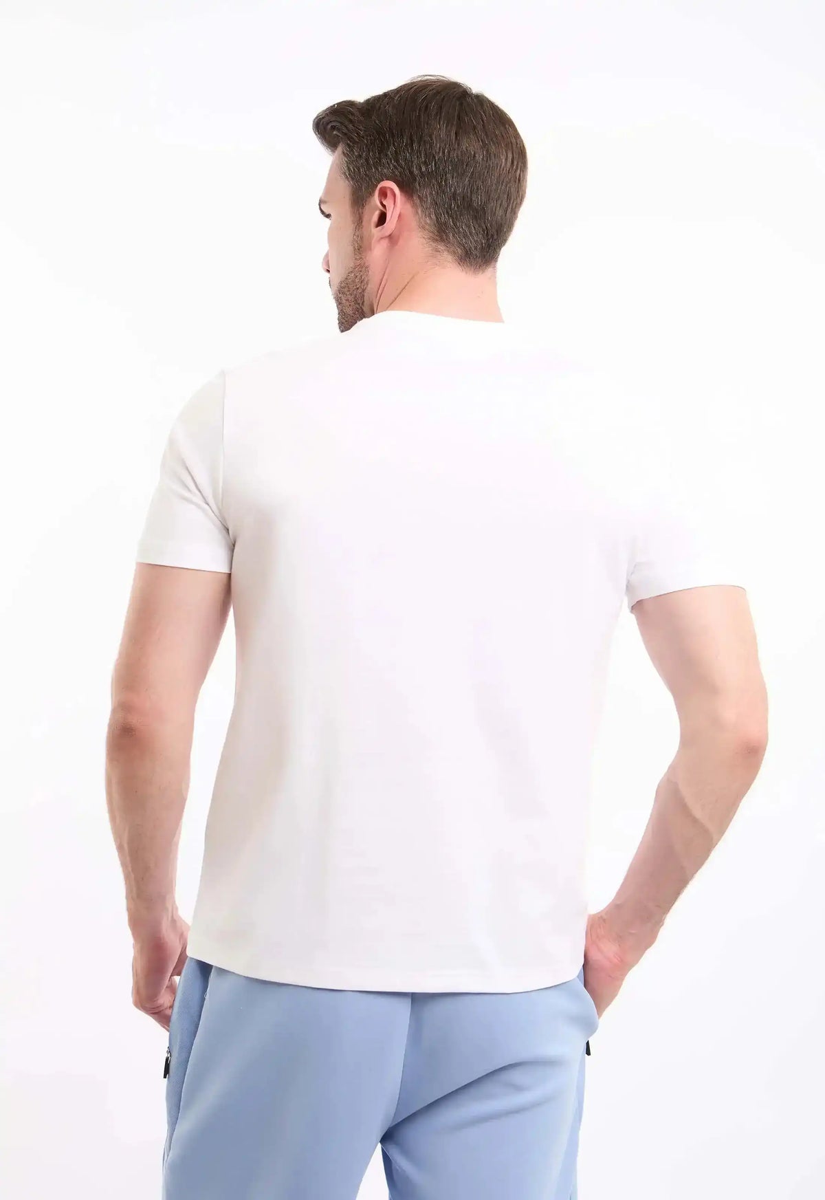 Printed Crew Neck Slip On Cotton Tee