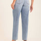 Pearl-Embellished Tapered Jeans