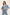 Cropped Cotton Jacket with Chest Pockets