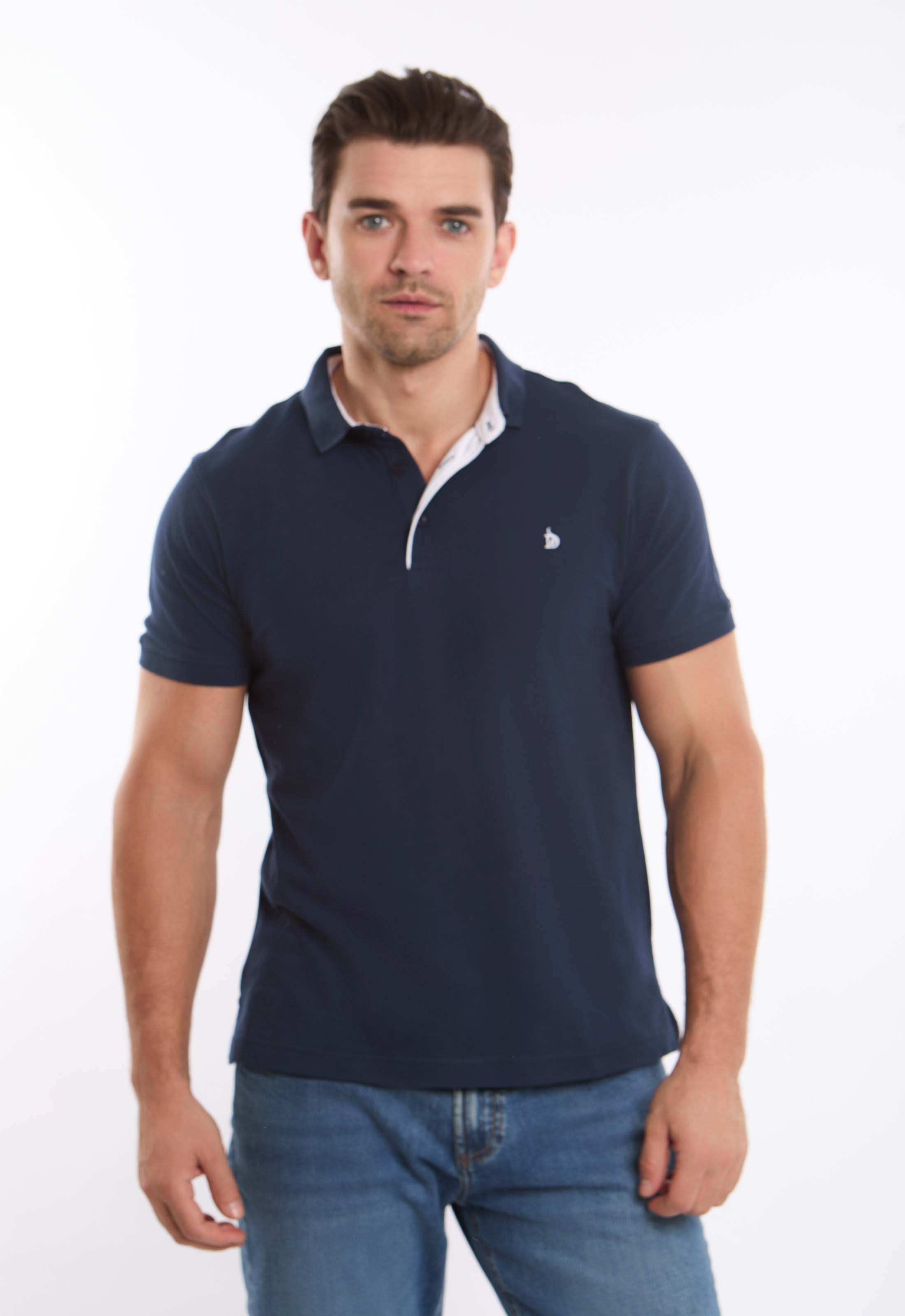 Short Sleeves Solid Polo Shirt