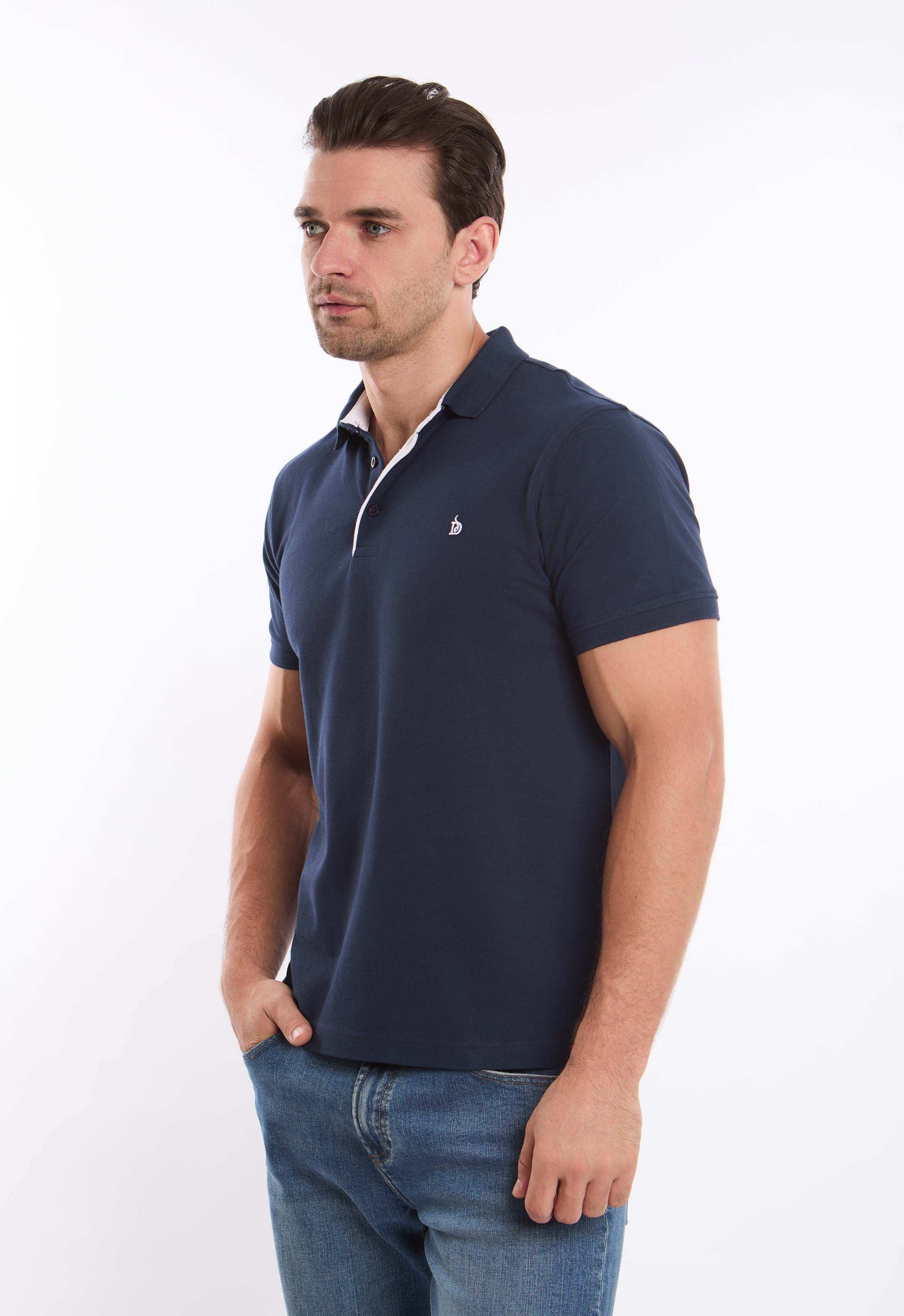 Short Sleeves Solid Polo Shirt