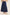 Solid A-Line Skirt with Side Pockets