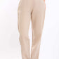 Cotton-Linen Straight Pants