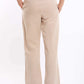 Cotton-Linen Straight Pants