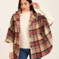 Women Cape Checks Pink