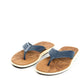 Thong Flip-Flop with Palm Trees Prints
