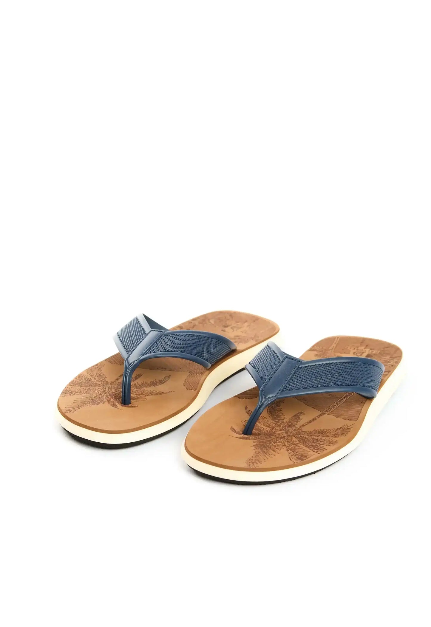 Thong Flip-Flop with Palm Trees Prints