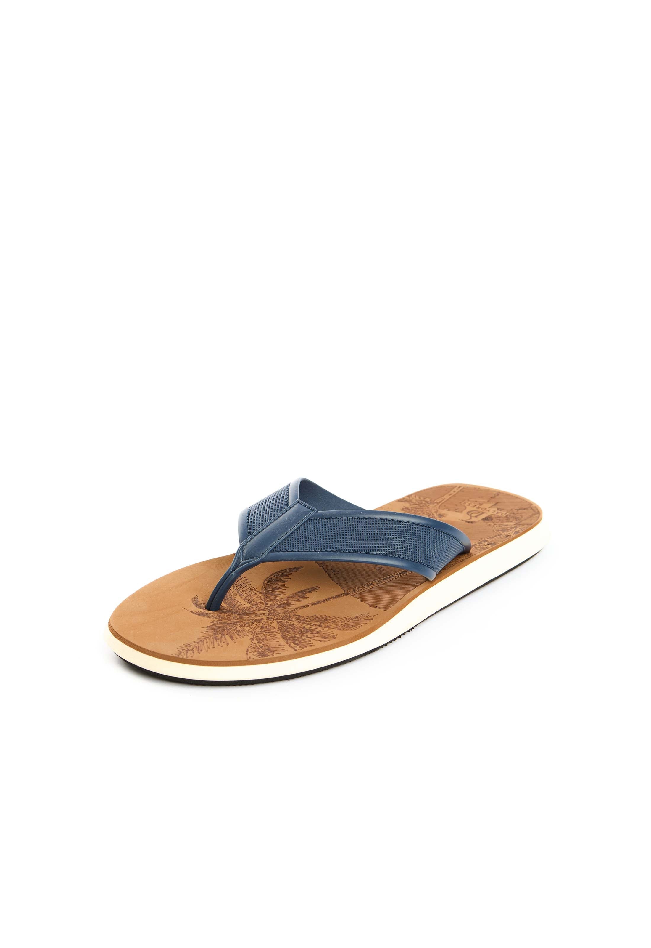 Thong Flip-Flop with Palm Trees Prints