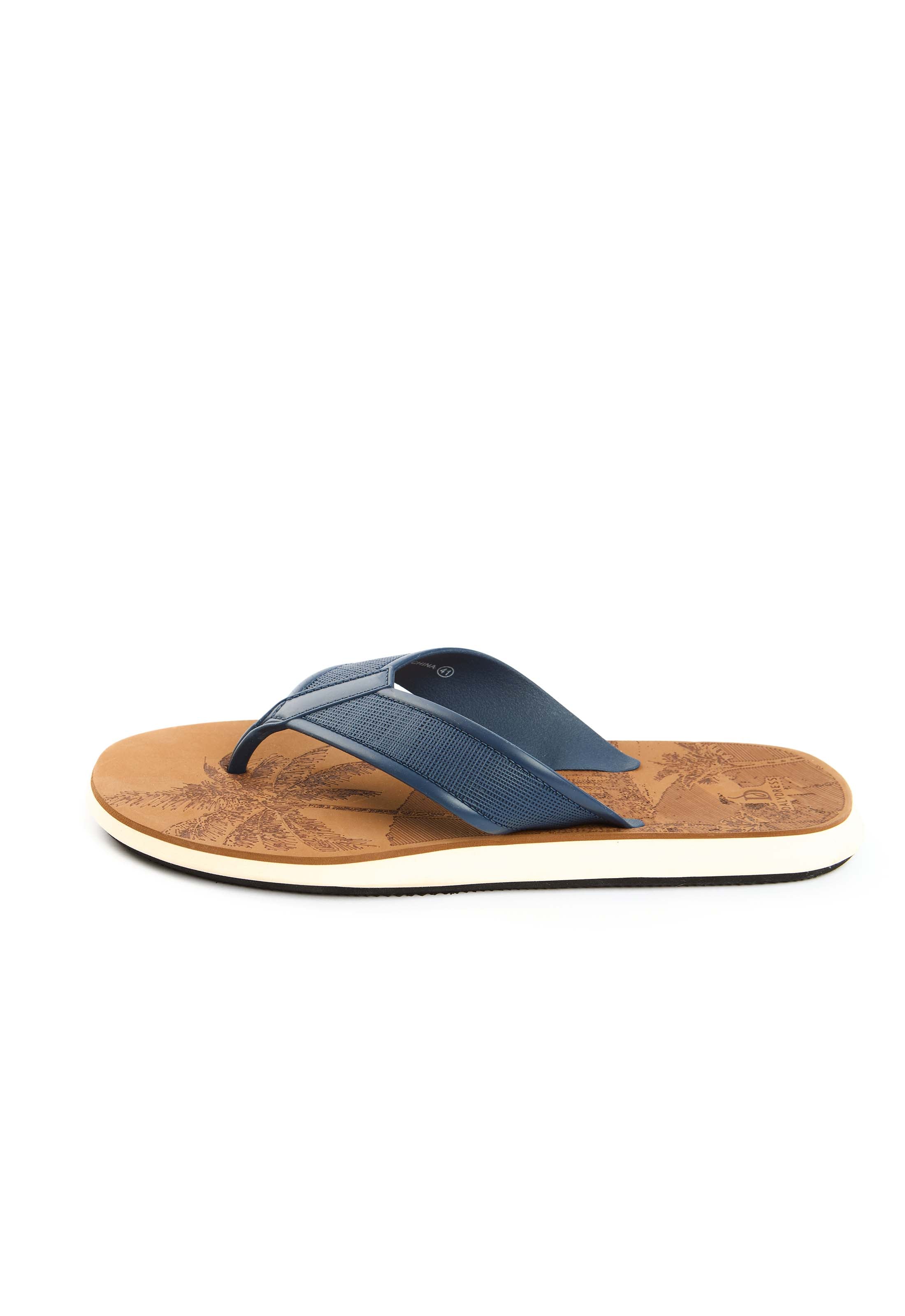 Thong Flip-Flop with Palm Trees Prints