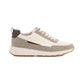 Bi-Tone Lace-Up Casual Sneakers