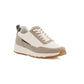 Bi-Tone Lace-Up Casual Sneakers