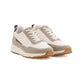 Bi-Tone Lace-Up Casual Sneakers