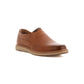 Textured Leather Slip On Shoes