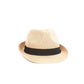 Textured Straw Sun Hat
