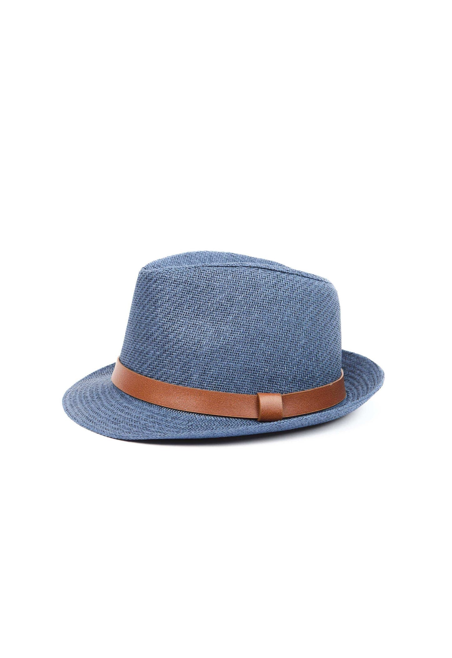 Elegant Sun Hat with Leather Strap
