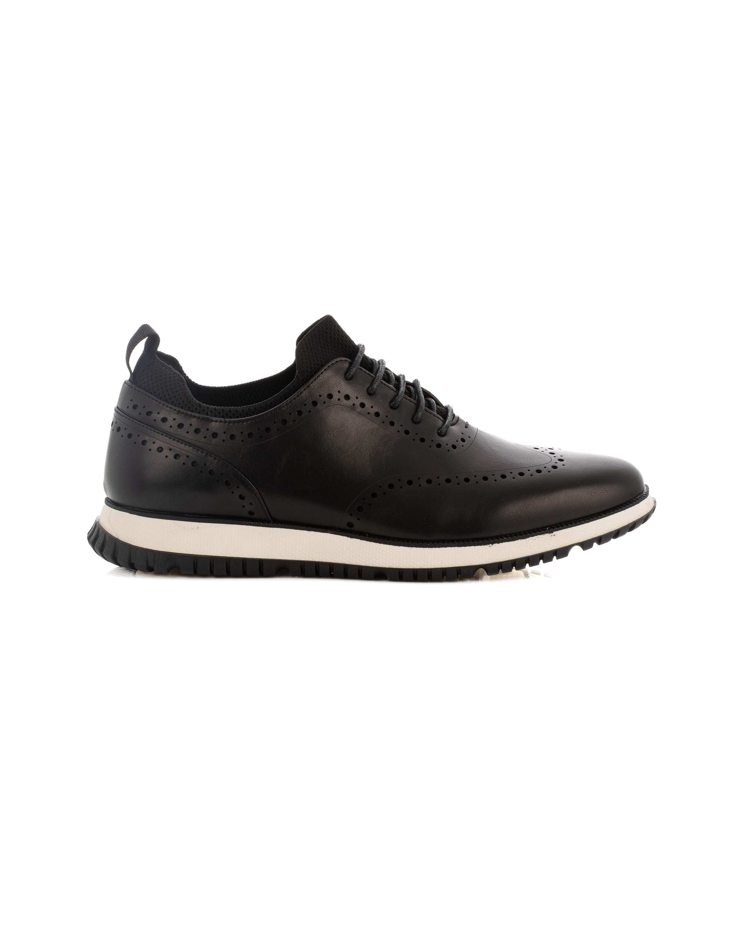 Elegant Leather Oval Oxford Shoes