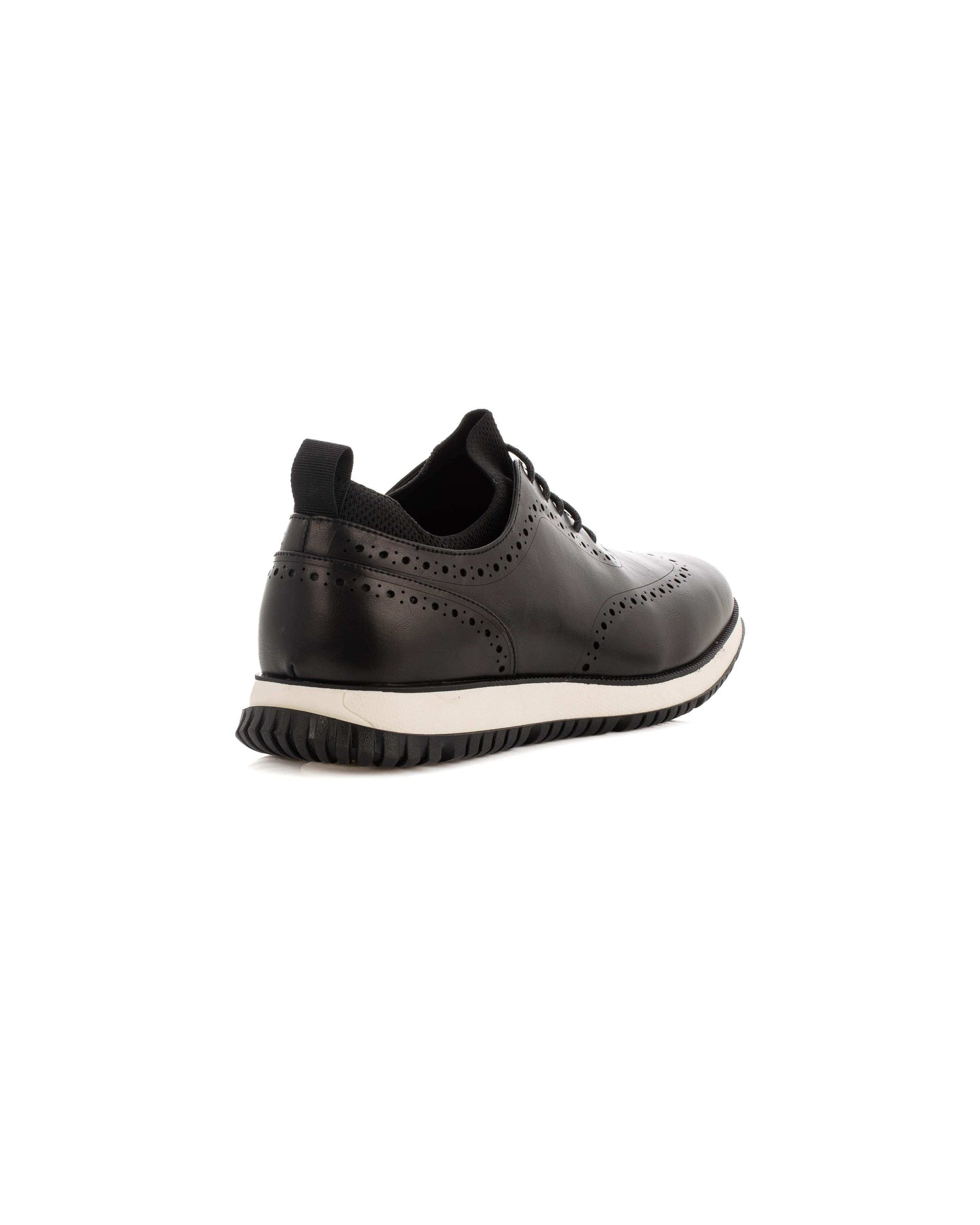 Elegant Leather Oval Oxford Shoes