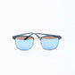 Fashionable Mirrored Lenses Sunglasses