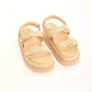 Braided Adjustable Platform Sandals