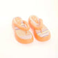 Fabric Insole Platform Thong Sandals