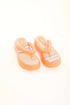 Fabric Insole Platform Thong Sandals
