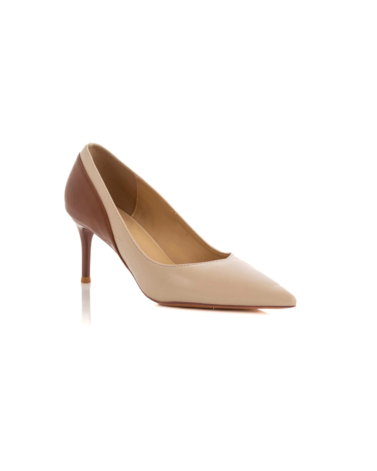 Two-Tone Pumps with Pointed Toe