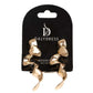 Stylish Twisted Drop Earrings