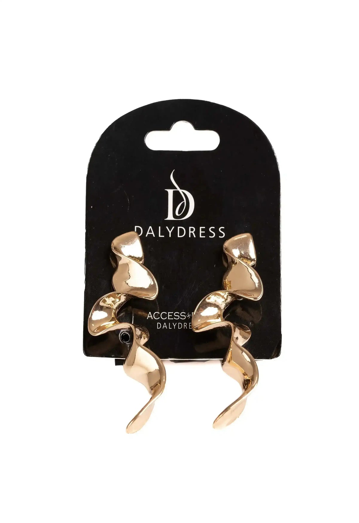 Stylish Twisted Drop Earrings