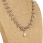 Delicate Chain Necklace with Pearl Pendant