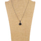 Sleek Stone Pendant Necklace Design